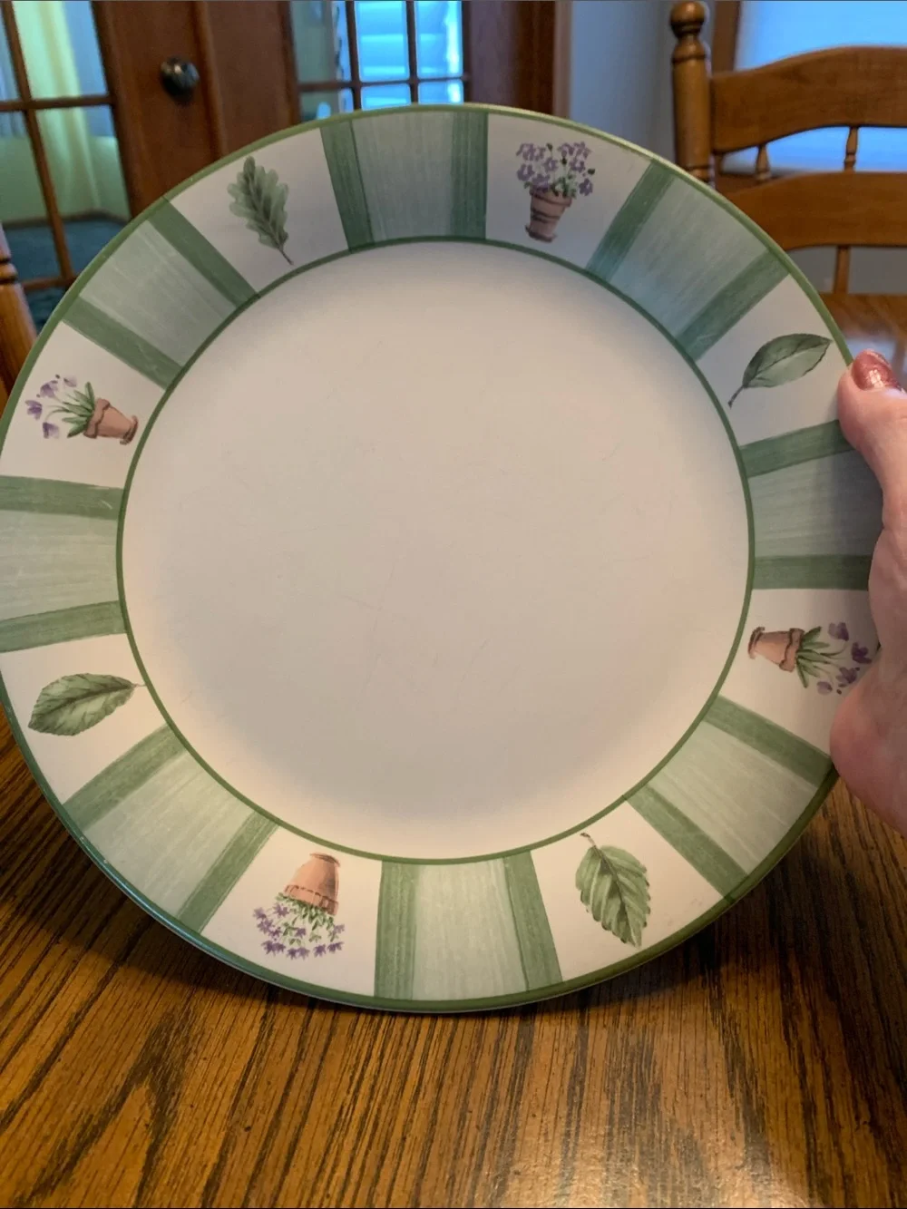 Pfaltzgraff Dinner Plate - Single Piece. Perennials Pattern.
